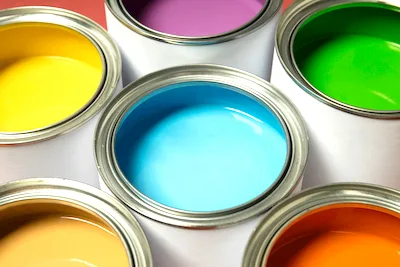 Pots de peintures couleurs, Arras