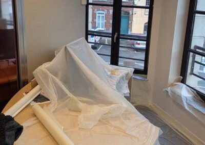 Peinture et Enduit dans un Bureau